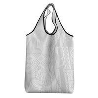 Samoa White Sunday Grocery Bag Lotu Tamaiti Siapo With Teuila LT14 - Polynesian Pride