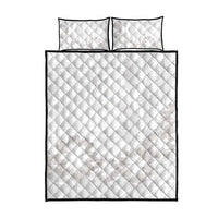 Tonga White Sunday Quilt Bed Set Manuia le Aso Sa o Tamaiti Heilala With Ngatu Pattern LT14 - Polynesian Pride