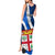 Custom Fiji Rugby Tank Maxi Dress World Cup 2023 Go Champions Fijian Tapa Blue Version LT14 - Polynesian Pride