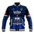 Samoa Rugby Baseball Jacket World Cup 2023 Go Champions Manu Samoa LT14 Unisex Blue - Polynesian Pride