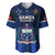 Samoa Rugby Baseball Jersey World Cup 2023 Go Champions Manu Samoa LT14 Blue - Polynesian Pride