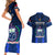 Samoa Rugby Couples Matching Short Sleeve Bodycon Dress and Hawaiian Shirt World Cup 2023 Go Champions Manu Samoa LT14 - Polynesian Pride