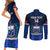 Custom Samoa Rugby Couples Matching Short Sleeve Bodycon Dress and Long Sleeve Button Shirts World Cup 2023 Go Champions Manu Samoa LT14 - Polynesian Pride