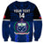 Custom Samoa Rugby Sweatshirt World Cup 2023 Go Champions Manu Samoa LT14 - Polynesian Pride