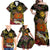 Papua New Guinea 49th Independence Anniversary Family Matching Off Shoulder Maxi Dress and Hawaiian Shirt Independen Stet bilong Papua Niu Gini