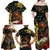 Papua New Guinea 49th Independence Anniversary Family Matching Off Shoulder Maxi Dress and Hawaiian Shirt Independen Stet bilong Papua Niu Gini