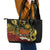 Papua New Guinea 49th Independence Anniversary Leather Tote Bag Independen Stet bilong Papua Niu Gini