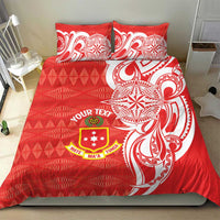 Personalised Kolisi Tonga Bedding Set Mate Maa Tonga Ngatu Pattern LT14 - Polynesian Pride