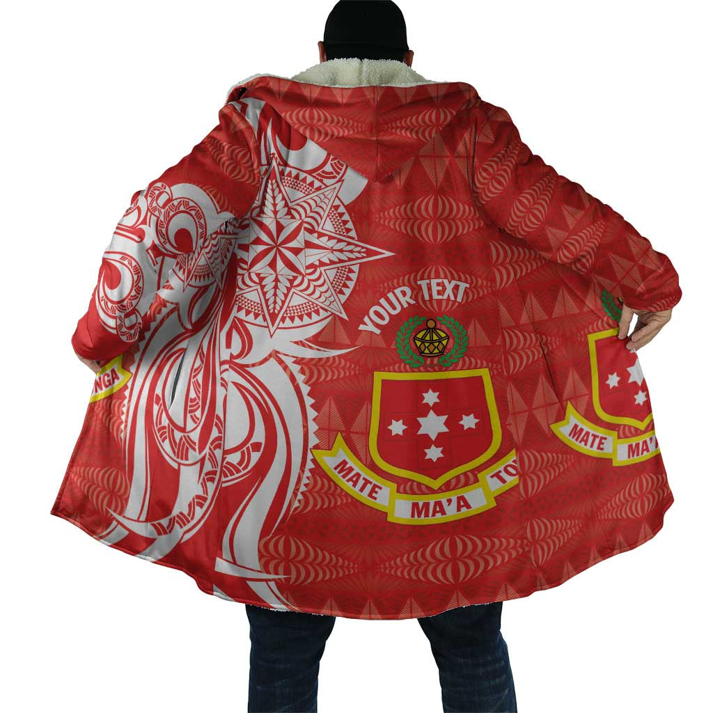 Personalised Kolisi Tonga Cloak Mate Maa Tonga Ngatu Pattern LT14 - Polynesian Pride