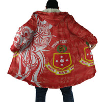 Personalised Kolisi Tonga Cloak Mate Maa Tonga Ngatu Pattern LT14 - Polynesian Pride