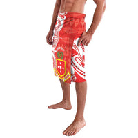Personalised Kolisi Tonga Lavalava Mate Maa Tonga Ngatu Pattern LT14 - Polynesian Pride