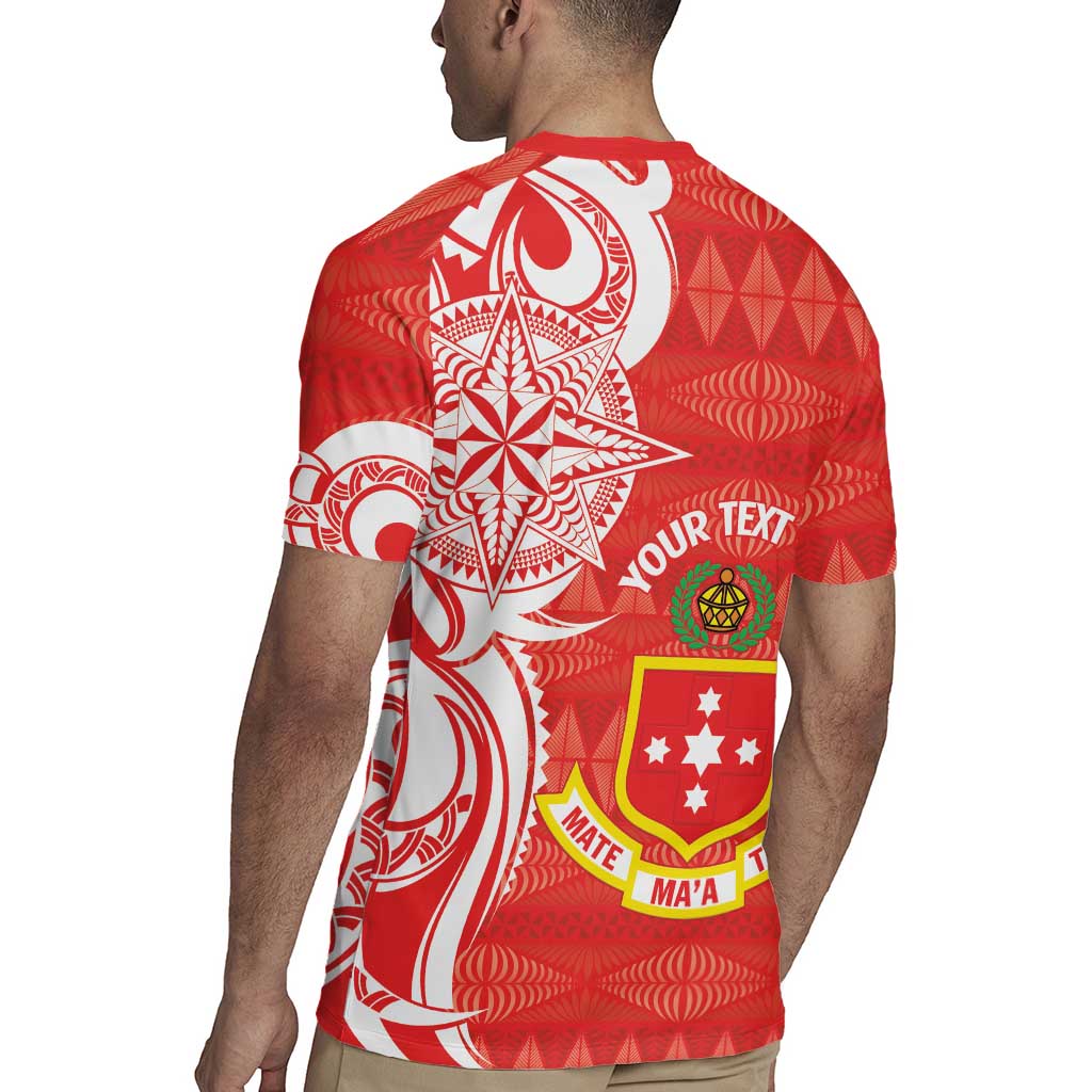 Personalised Kolisi Tonga Rugby Jersey Mate Maa Tonga Ngatu Pattern LT14 - Polynesian Pride