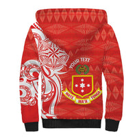 Personalised Kolisi Tonga Sherpa Hoodie Mate Maa Tonga Ngatu Pattern LT14 - Polynesian Pride