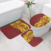 Personalised Tonga High School Bathroom Set THS Tongan Ngatu Pattern LT14 - Polynesian Pride