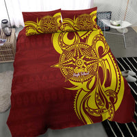 Personalised Tonga High School Bedding Set THS Tongan Ngatu Pattern LT14 - Polynesian Pride