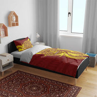 Personalised Tonga High School Bedding Set THS Tongan Ngatu Pattern LT14 - Polynesian Pride