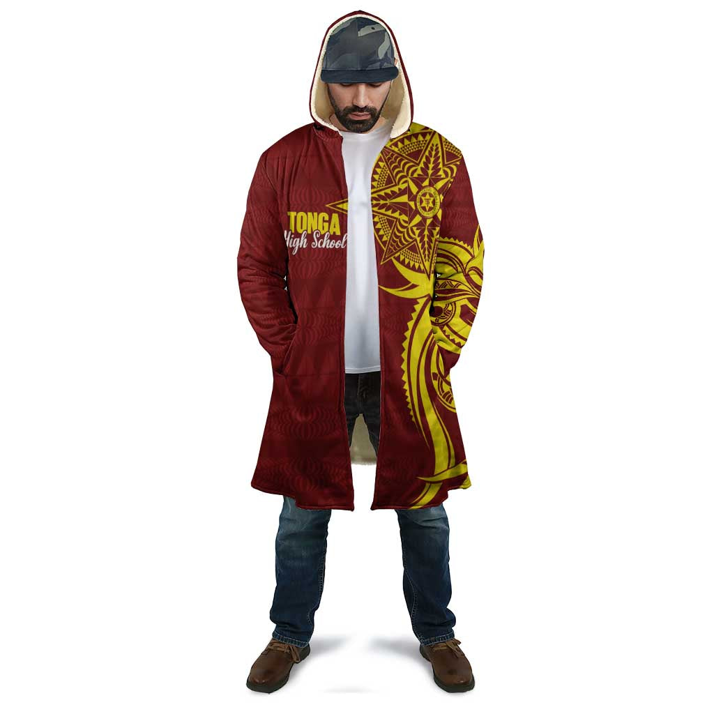 Personalised Tonga High School Cloak THS Tongan Ngatu Pattern LT14 - Polynesian Pride