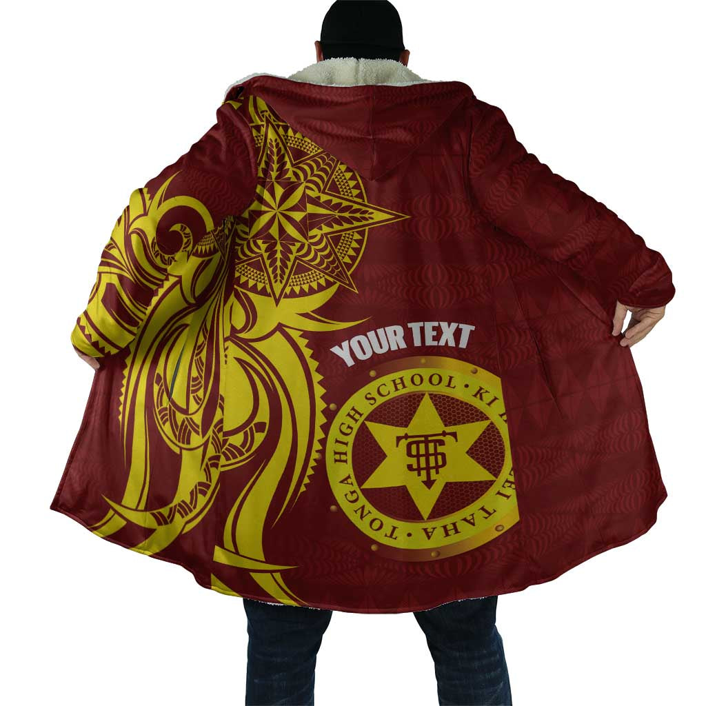 Personalised Tonga High School Cloak THS Tongan Ngatu Pattern LT14 - Polynesian Pride
