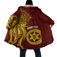 Personalised Tonga High School Cloak THS Tongan Ngatu Pattern LT14 - Polynesian Pride