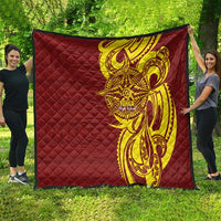 Personalised Tonga High School Quilt THS Tongan Ngatu Pattern LT14 - Polynesian Pride