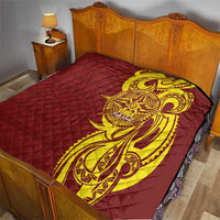Personalised Tonga High School Quilt THS Tongan Ngatu Pattern LT14 - Polynesian Pride