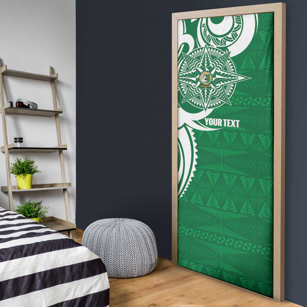 Personalised Liahona - Saineha High School Door Cover Tongan Ngatu Pattern LT14 - Polynesian Pride