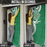 Personalised Liahona - Saineha High School Door Cover Tongan Ngatu Pattern LT14 - Polynesian Pride