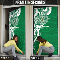 Personalised Liahona - Saineha High School Door Cover Tongan Ngatu Pattern LT14 - Polynesian Pride