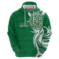 Personalised Liahona - Saineha High School Hoodie Tongan Ngatu Pattern LT14 - Polynesian Pride