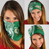 Personalised Liahona - Saineha High School Neck Gaiter Tongan Ngatu Pattern LT14 - Polynesian Pride