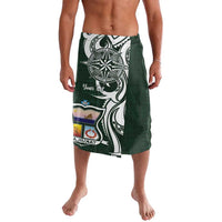 Personalised Tonga Takuilau College Lavalava Est 1975 Tongan Ngatu Pattern LT14 Green - Polynesian Pride