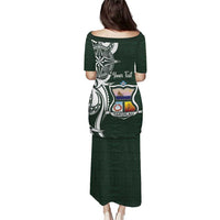 Personalised Tonga Takuilau College Puletasi Est 1975 Tongan Ngatu Pattern LT14 - Polynesian Pride