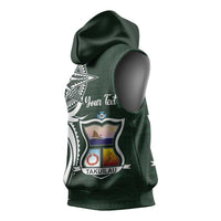 Personalised Tonga Takuilau College Sleeveless Hoodie Est 1975 Tongan Ngatu Pattern LT14 - Polynesian Pride
