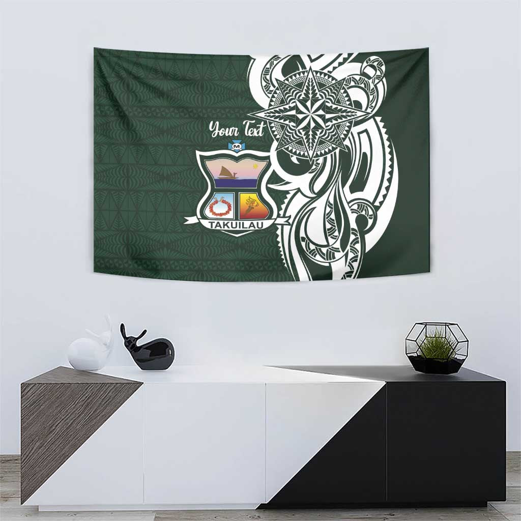 Personalised Tonga Takuilau College Tapestry Est 1975 Tongan Ngatu Pattern LT14 - Polynesian Pride