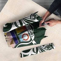 Personalised Tonga Takuilau College Umbrella Est 1975 Tongan Ngatu Pattern LT14 - Polynesian Pride