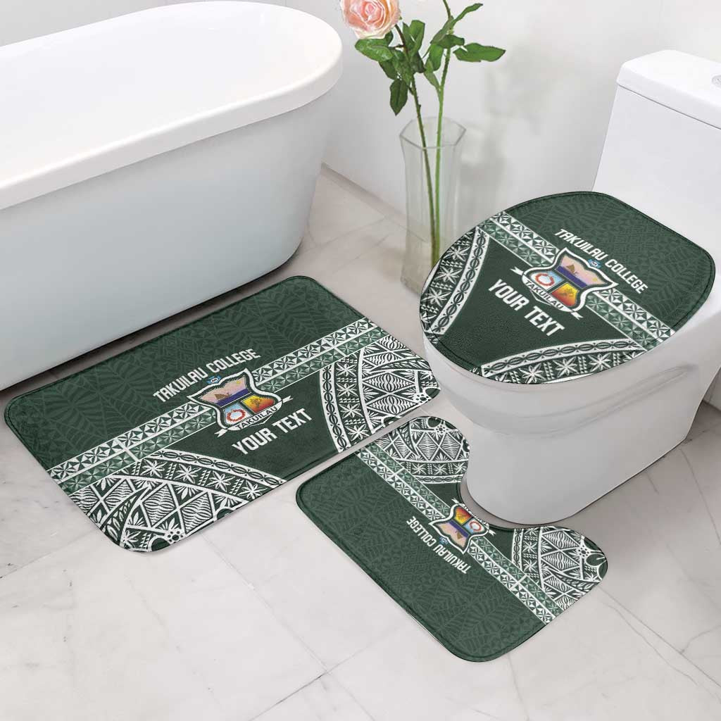Personalised Tonga Takuilau College Bathroom Set 50th Anniversary Ngatu Kupesi LT14 - Polynesian Pride