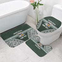 Personalised Tonga Takuilau College Bathroom Set 50th Anniversary Ngatu Kupesi LT14 - Polynesian Pride