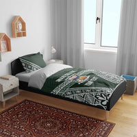 Personalised Tonga Takuilau College Bedding Set 50th Anniversary Ngatu Kupesi LT14 - Polynesian Pride