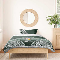 Personalised Tonga Takuilau College Bedding Set 50th Anniversary Ngatu Kupesi LT14 - Polynesian Pride