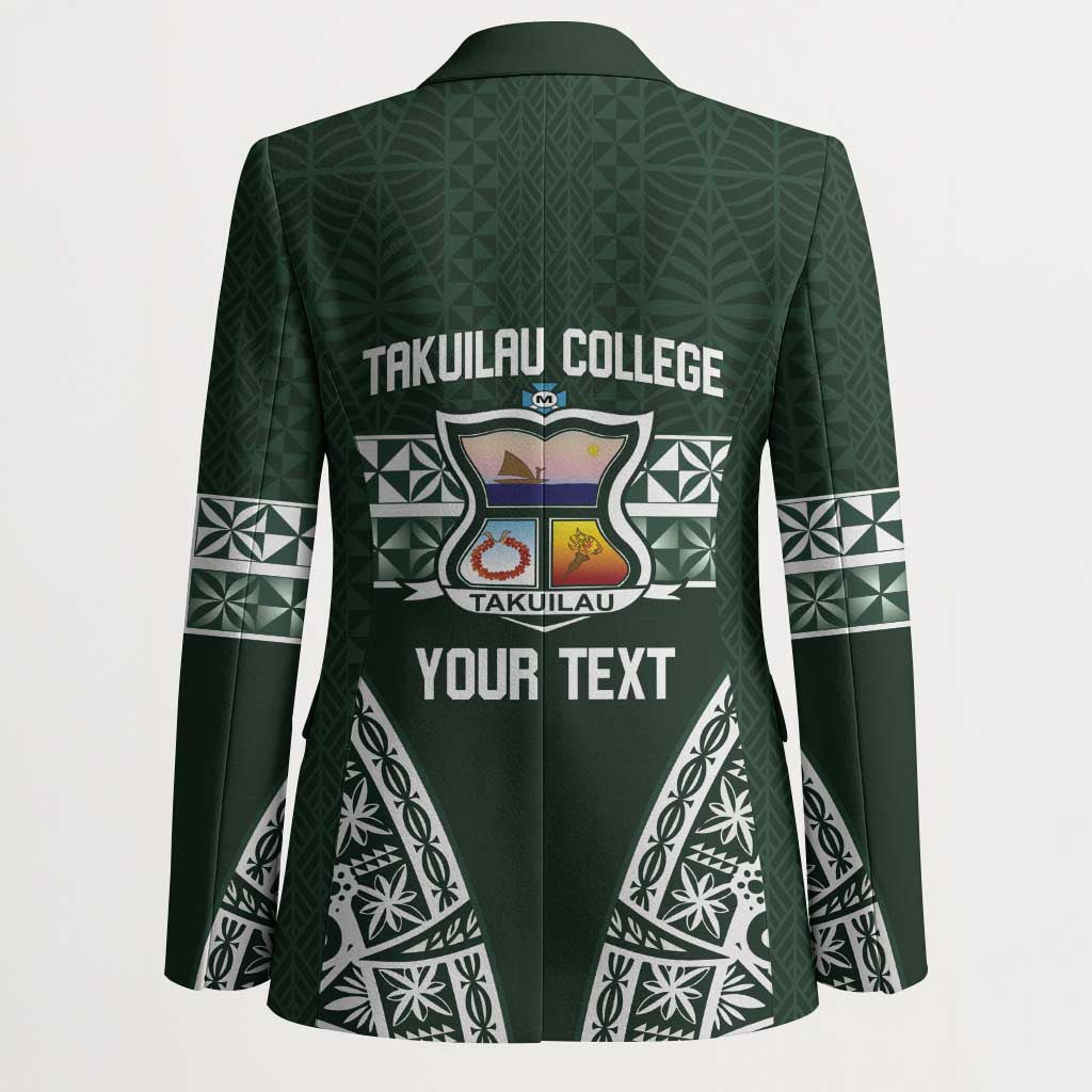 Personalised Tonga Takuilau College Blazer 50th Anniversary Ngatu Kupesi LT14 - Polynesian Pride