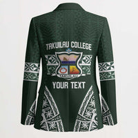 Personalised Tonga Takuilau College Blazer 50th Anniversary Ngatu Kupesi LT14 - Polynesian Pride