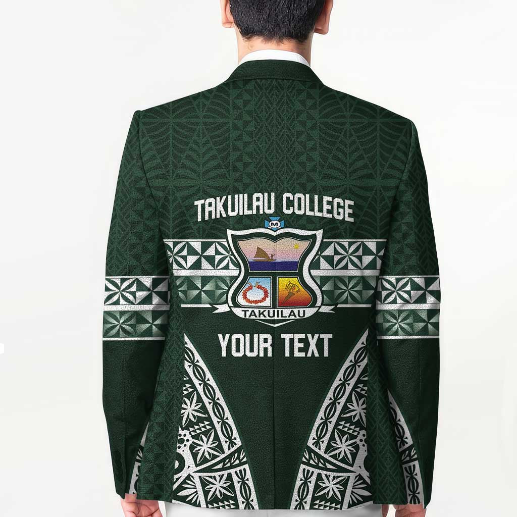 Personalised Tonga Takuilau College Blazer 50th Anniversary Ngatu Kupesi LT14 - Polynesian Pride
