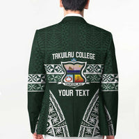 Personalised Tonga Takuilau College Blazer 50th Anniversary Ngatu Kupesi LT14 - Polynesian Pride