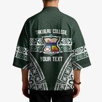 Personalised Tonga Takuilau College Kimono 50th Anniversary Ngatu Kupesi LT14 - Polynesian Pride