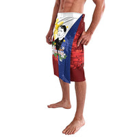 Philippines Rizal Day Lavalava Filipino Sampaguita Grunge Style LT14 - Polynesian Pride