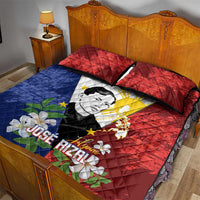 Philippines Rizal Day Quilt Bed Set Filipino Sampaguita Grunge Style LT14 - Polynesian Pride