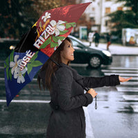 Philippines Rizal Day Umbrella Filipino Sampaguita Grunge Style LT14 - Polynesian Pride