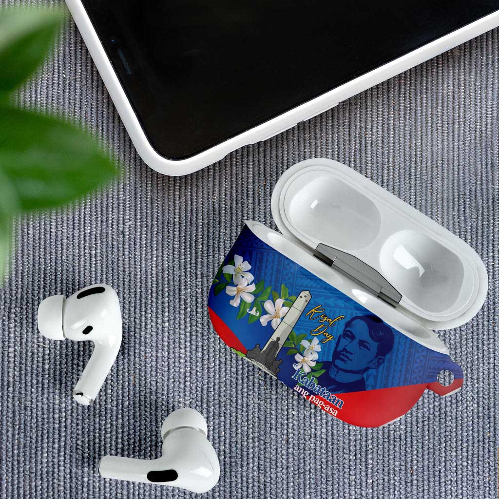 Philippines Rizal Day AirPods Case Filipino Motto Stella Polynesian Pattern LT14 - Polynesian Pride
