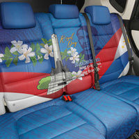 Philippines Rizal Day Back Car Seat Cover Filipino Motto Stella Polynesian Pattern LT14 - Polynesian Pride