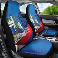 Philippines Rizal Day Car Seat Cover Filipino Motto Stella Polynesian Pattern LT14 - Polynesian Pride